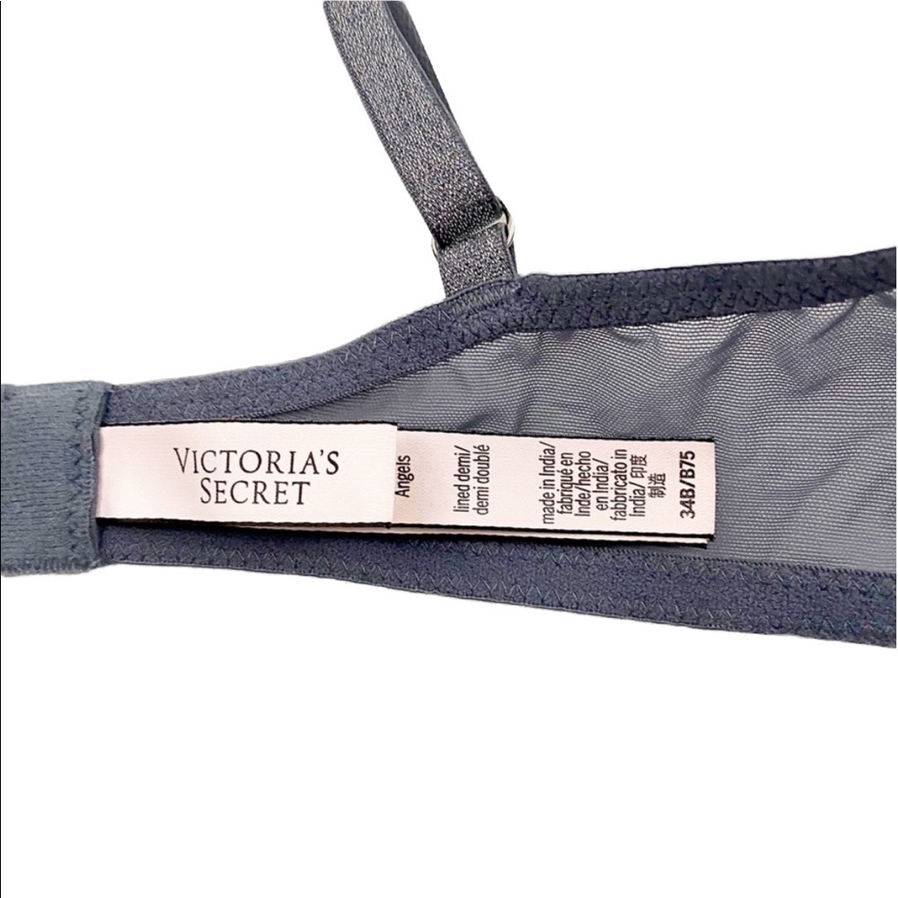 VICTORIA’S SECRET Dream Angels Metallic Lace Bra - Picture 4 of 5